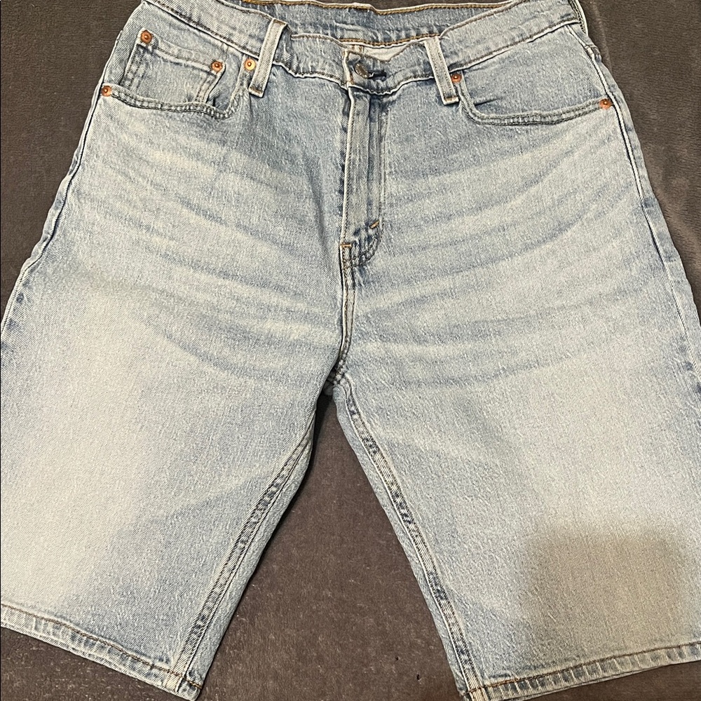 Men's Light Blue 569 Levi’s Denim Shorts